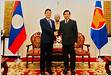 SG Shi Zhongjun Meets New Ambassador of the Lao PDR to Chin